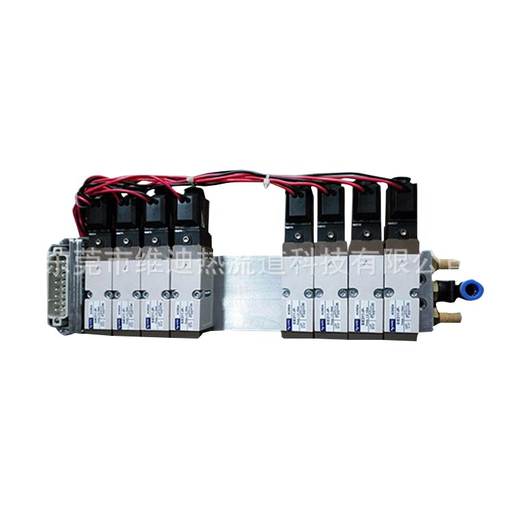 8 sets of solenoid valves