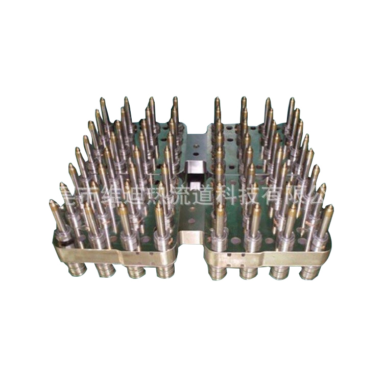 A 32 pin valve hot runner system